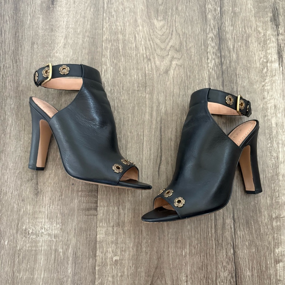 COACH Eddison Mule Heel Sz 37